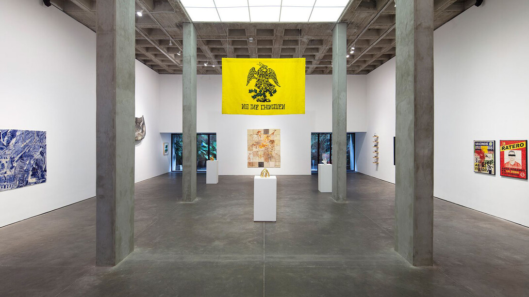 Rubén Ortiz Torres, Repatriación voluntaria, vista de exhibición. Cortesía de la Galería OMR