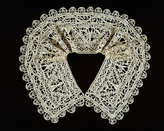 Italy, Collar (Made from Border), 1575/1625