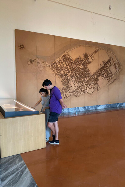 Recording the excavations: Pompeii in the publication projects during the Kingdom 1740–1850, exhibition view. Courtesy of Museo Archeologico Nazionale di Napoli