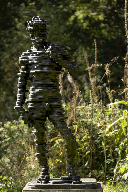 Matthew Darbyshire, Untitled (David), 2023. Courtesy of the artistYorkshire Sculpture Park,  and Herald St Gallery, London. Photo by Jonty Wilde