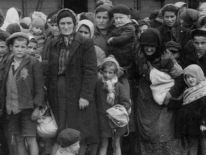 Donne e bambini vittime del nazismo