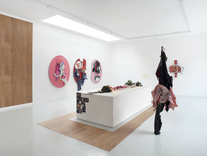 Yves Scherer, Installation view, 2015 - Courtesy Studiolo, Milan - Photo Filippo Armellin