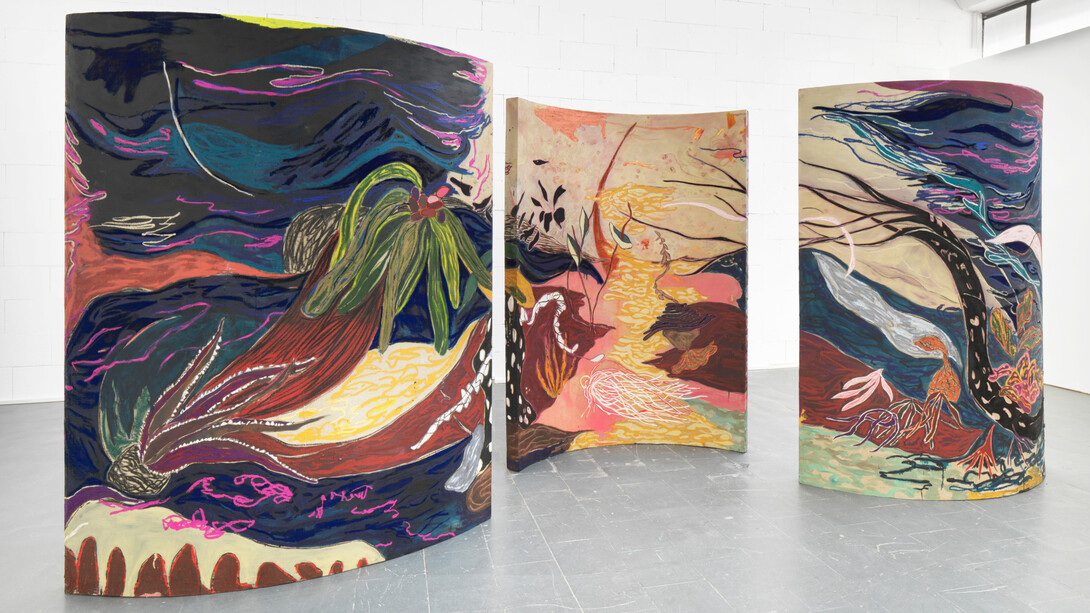 Fernanda Galvão, Serpent serpent snake, exhibition view. Courtesy of Galerie Barbara Thumm