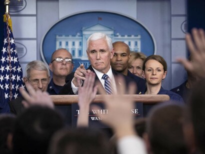 Mike Pence, press conference
