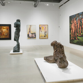 Wirklichkeit als haltung. Wiener realismus nach 1950, ausstellungsansicht. Mit freundlicher genehmigung des Musa Museums