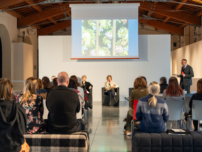 Tesori di seta. Capolavori tessili dalla donazione Falletti, conferenza stampa della mostra. Per gentile concessione del Museo del Tessuto