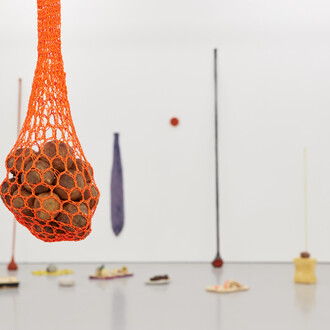 Veronica Ryan, Along a spectrum, exhibition view, 2021. Courtesy of Spike Island, Bristol. Photo by Max MacClure