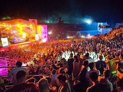 Espectadores no Lake Fest