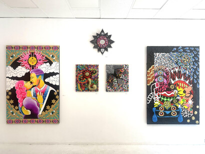 Kumi Hirose, The Kumi Universe, 2023, installation view. Courtesy the artist and Space 776, NYC