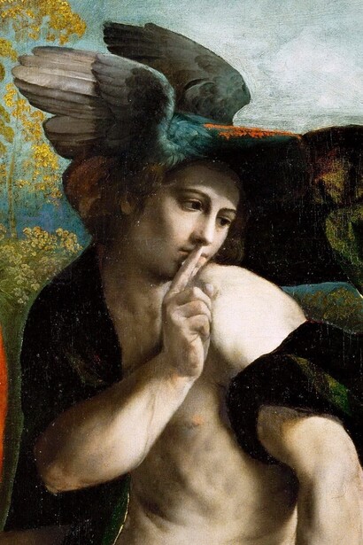 Dosso Dossi, Giove, Mercurio e la Virtù
