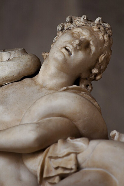 Detalis from Laocoön sculpture 1st century A.D. Inv. No. 1059. Rome, Vatican Museums, Pio-Clementine Museum, Vatican