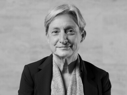 Judith Butler, an American poststructuralist philosopher who has made important contributions to feminism, political philosophy, and ethics; she is one of the founding theorists of queer theory