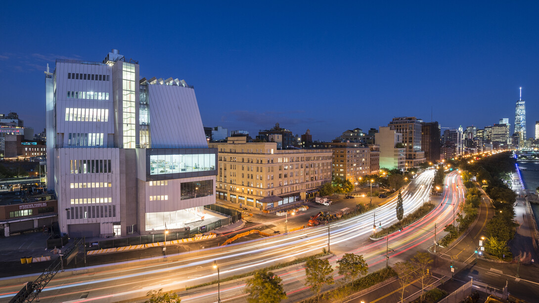 View from the West Side highway, August 2014. Photograph by Timothy Schenck.
