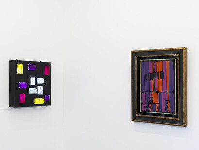 Various artists, Masterpieces from Jean Cherqui Collection. Abstraction from Río de la Plata, vista de exhibición. Cortesía de Xippas Gallery