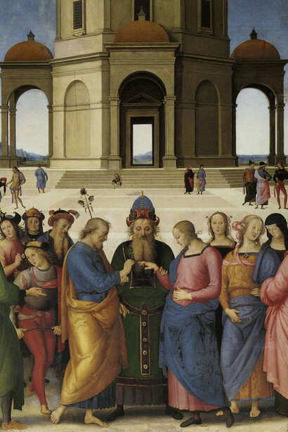 Perugino, "Lo Sposalizio della Vergine"