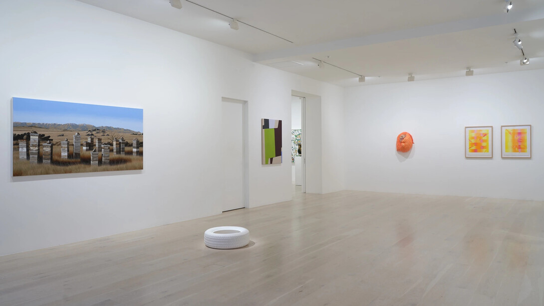 Present tense, exhibition view. Courtesy of Gow Langsford Gallery