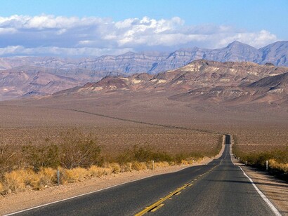 La Ruta 66 se acerca al Valle de la Muerte