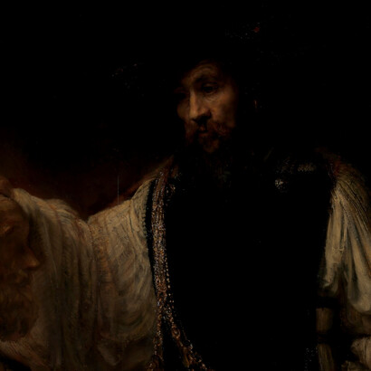 «Aristóteles com o busto de Homero», Rembrandt
