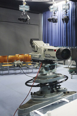 Television Studio. Courtesy of Národní technické muzeum