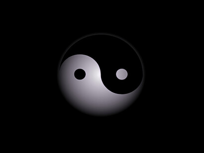 We are constantly absorbed by doing, acquiring, growing, expanding, controlling, by yang energy