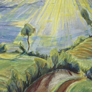 Erich Heckel, Frühling (lente), 1918. Avec l'aimable autorisation du Musée des Beaux-Arts de Gand