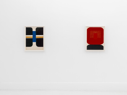 Georg Karl Pfahler, vista de exhibición. Cortesía de Galería Casado Santapau 