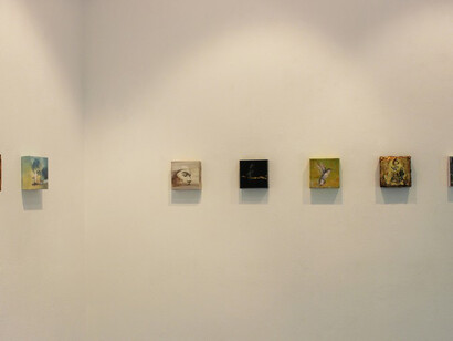 <20 15x15 / 20x20, exhibition view. Courtesy of Punto Sull'Arte Gallery