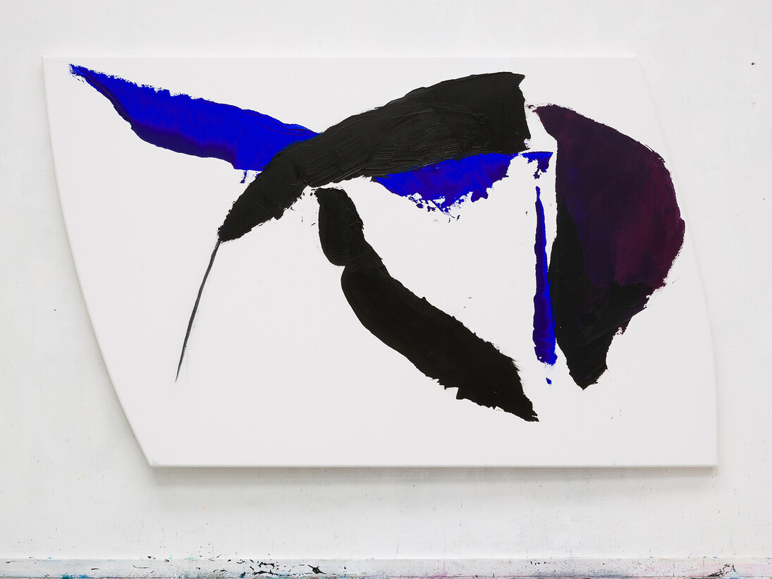 Trevor Bell, Windover 8, 2013, acrylic on canvas, 150 x 250 cm