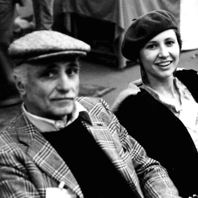 Chiara Rapaccini e Mario Monicelli, 40 anni di differenza, quasi quarant’anni insieme