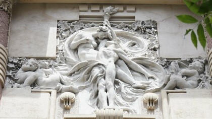 Casa Calise, an art nouveau masterpiece in Buenos Aires, Argentina built by Italian architect Virginio Colombo