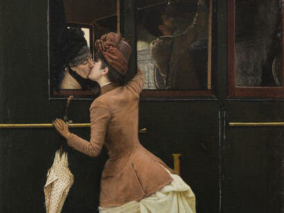 Italo Nunes Vais, Ancora un bacio (dettaglio), 1885. Per gentile concessione di METS