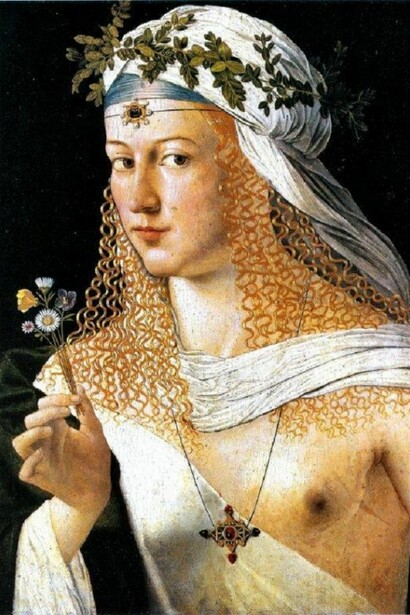 Lucrezia Borgia - Bartolomeo Veneto o Bartolomeo Veneziano (1502 – 1555)