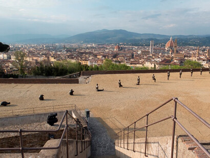 Antony Gormley,
Human,
Forte di Belvedere, Florence, Italy, 
Photograph by Antony Gormley, 
Courtesy Galleria Continua and White Cube
© the Artist
