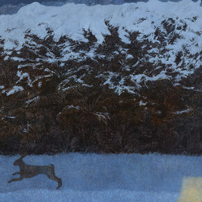 Victoria Crowe, Frozen Moment, oil on linen, 91.5 x 101.5 cm