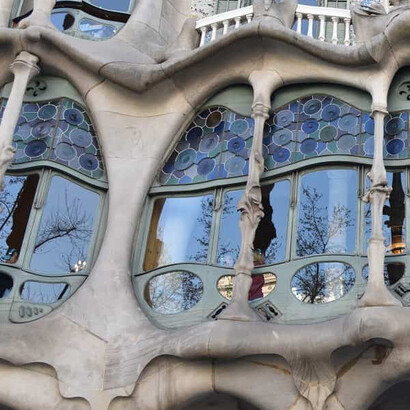 Casa Batlló, Barcelona, obra de Gaudí