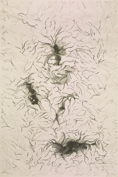 Obra da exposição na Fortaleza de Sagres, Algarve, Portugal