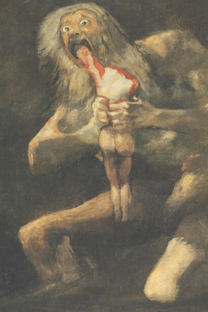 Francisco Goya, Saturn Devouring his Son (1823)