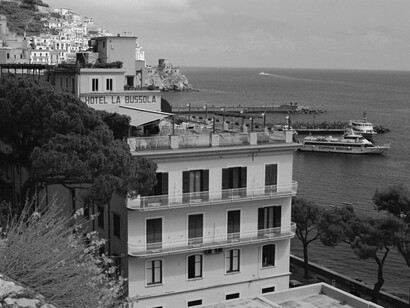Sorrento, Italy faces out to the Mediterranean