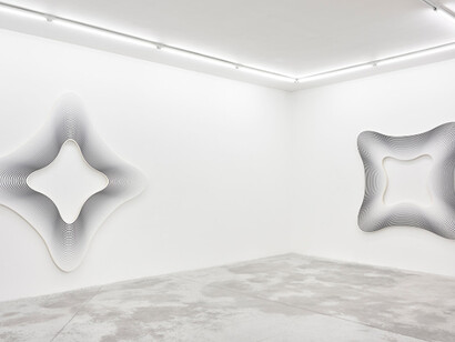 Philippe Decrauzat. Courtesy of Praz-Delavallade