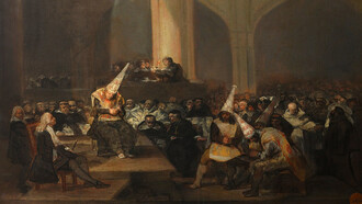 Francisco de Goya; Auto de fe de la Inquisición