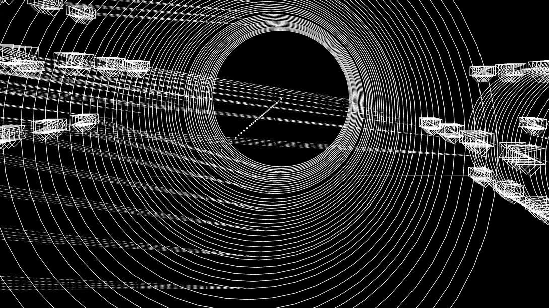 Carlos Miguel Gonçalves, Pulse space 04 (detalhe). Cortesia da Casa da Cultura Islâmica e Mediterrânica
de Silves