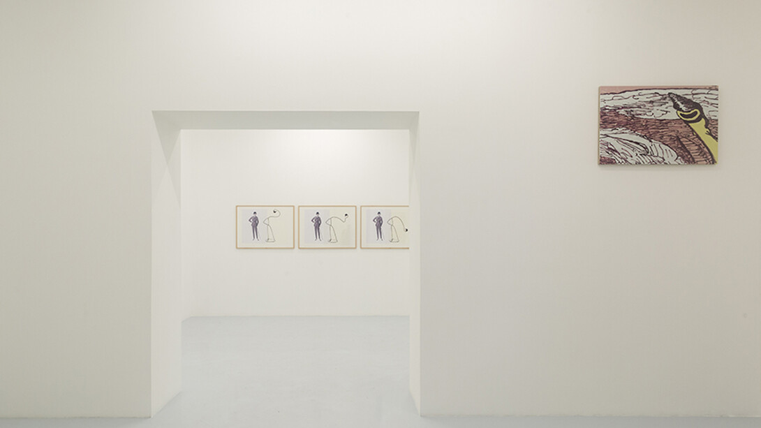 Aquél que camina delante, Exhibition view. Courtresy of Travesía Cuatro