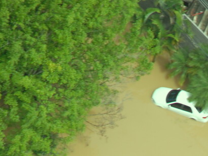 Inundações no Rio de Janeiro. Foto de Mario Moscatelli