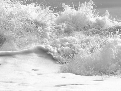 Hurricane LXIII by Clifford Ross. 2008, (detail),  Archival Pigment Print 73 x 129 inches