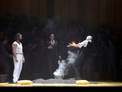 Lohengrin, vista della performance. Cortesia di Teatro La Fenice
