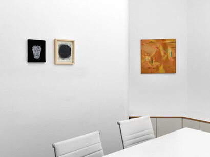 Gilda Picabea, La intención del aire, vista de exhibición. Cortesía de Galería Hache