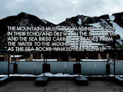 Robert Montgomery. Courtesy of Aspen Art Museum