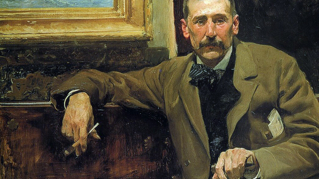 Benito Pérez Galdós (1843-1920), por Sorolla