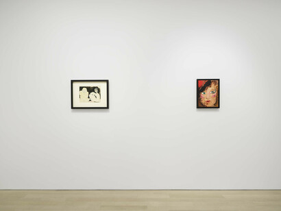 Various artists, Visages, exhibition view. Courtesy of Almine Rech 