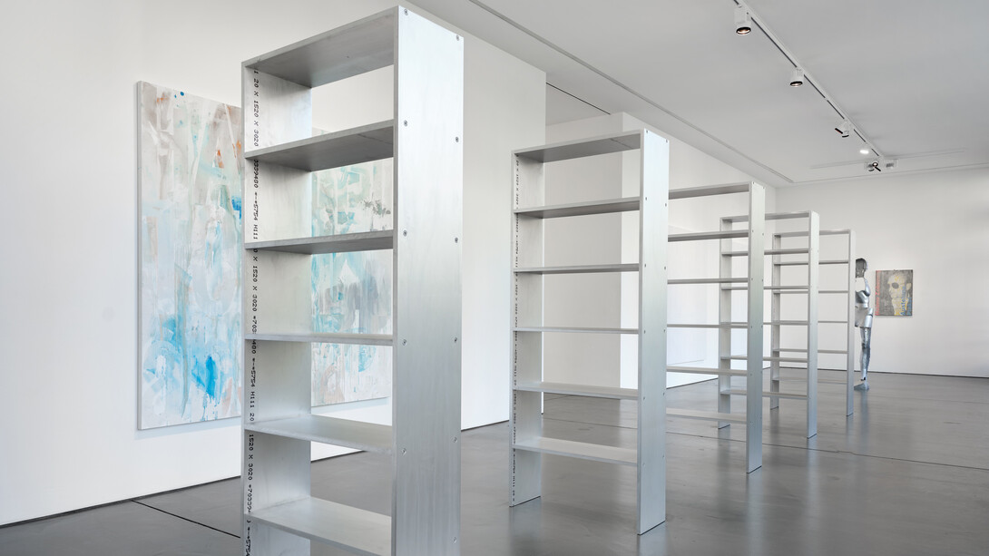 Heimo Zobernig, ausstellungsansicht. Mit freundlicher genehmigung der Galerie Nagel Draxler